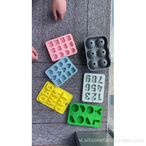 Ice Ball Mold Ice Cube Silicone Mold công cụ
